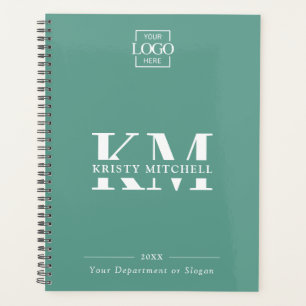 Agenda Logotipo Comercial Personalizado y Monograma de In
