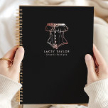 Agenda Logotipo de corsé vintage Lingerie Boutique Busine<br><div class="desc">Mejore su planificación de negocios con este planificador de lencería con el logotipo de corset vintage. Perfecto para las mujeres en la industria de la lencería, este planificador combina elegancia y practicidad. El diseño de corsé vintage de moda le aporta un toque de sofisticación a su organización diaria. Ideal para...</div>