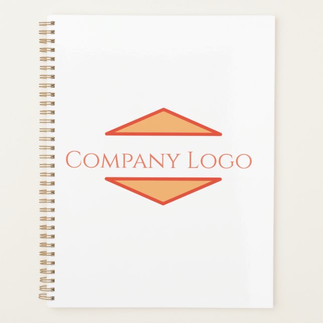 Agenda Logotipo de empresa personalizado (Anverso)