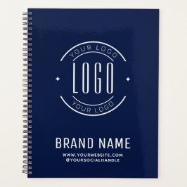 Agenda logotipo de empresa personalizado moderno para emp