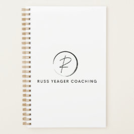 Agenda Logotipo de firma de coaching de Russ Yeager