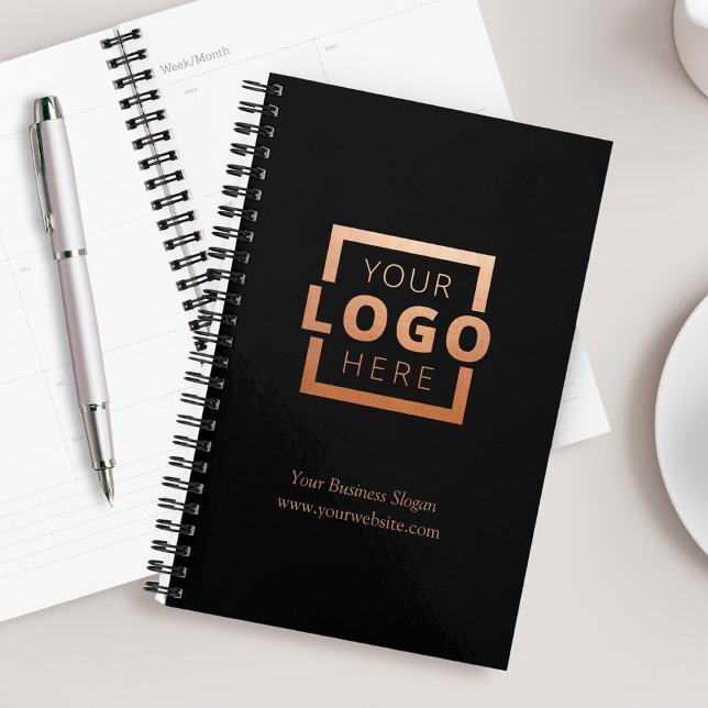 Agenda Logotipo de la empresa personalizado Rosa Gold pro (Subido por el creador)