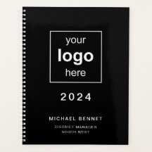 Logotipo de Negocio Negro Moderno 2024