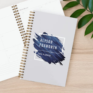 Agenda Logotipo de pintura abstracta personalizado