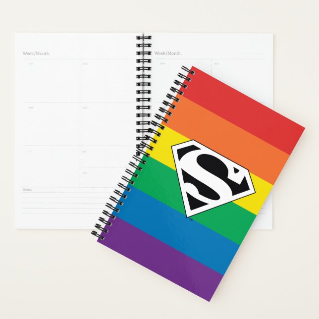 Agenda Logotipo del arco iris de Superman (Demostración)