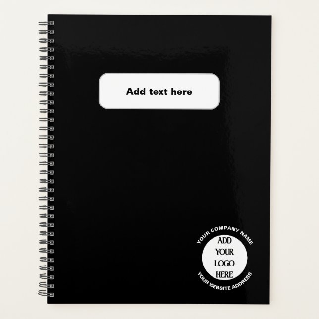 Agenda Logotipo empresarial personalizado  (Anverso)