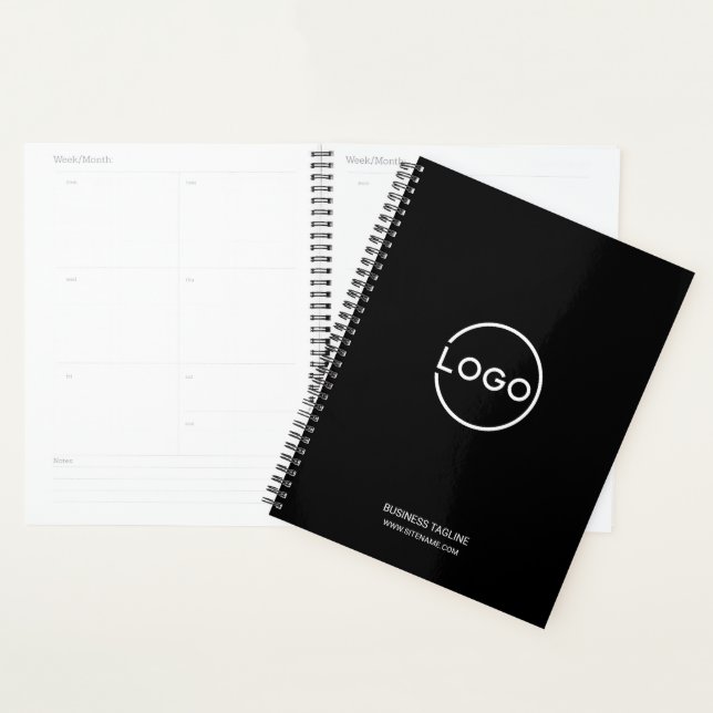 Agenda Logotipo empresarial personalizado con texto perso (Demostración)