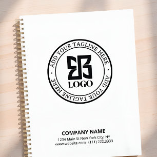 Agenda Logotipo personalizado moderno para promociones de