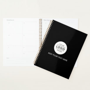 Agenda Logotipo Personalizado moderno semanal