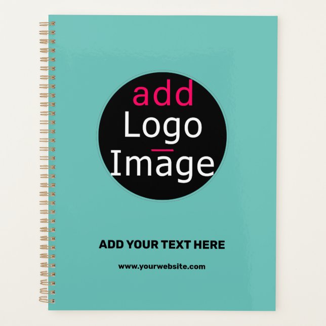 Agenda Logotipo profesional de Personalizado para empresa (Anverso)