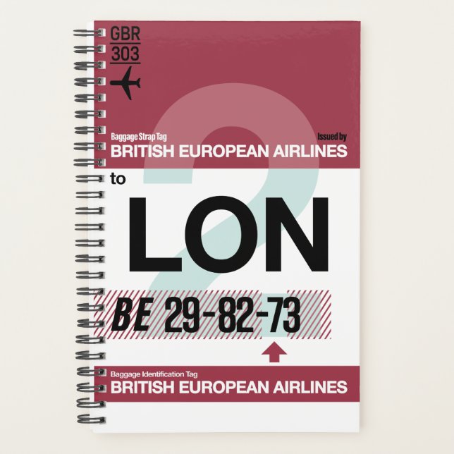 Agenda London - Travel Planner 2026 (Anverso)