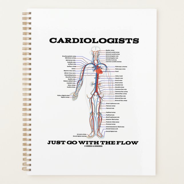 Agenda Los Cardiólogos Simplemente Van Con La Circulación (Anverso)