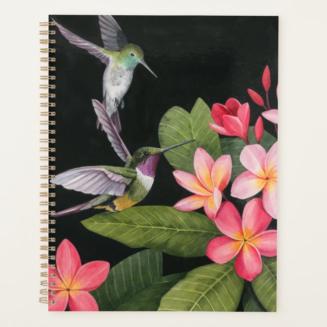 Agenda Los colibríes en la Plumeria (Anverso)