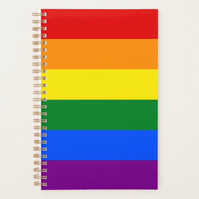 Agenda Los colores del arcoiris (Anverso)