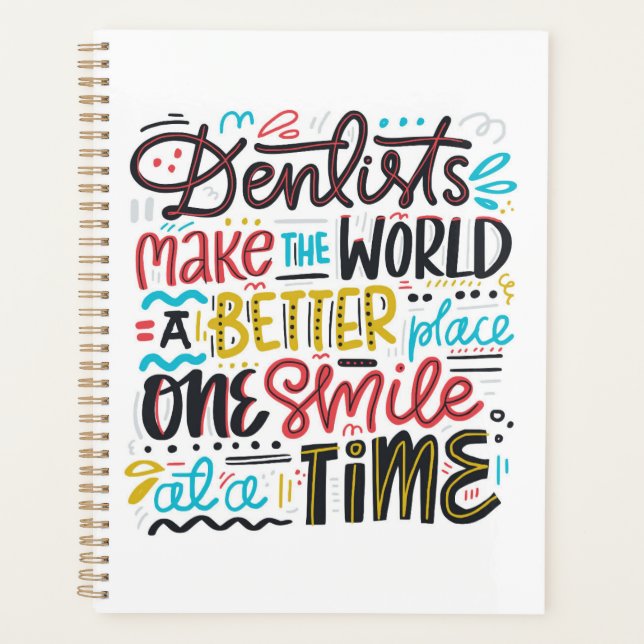 Agenda Los Dentistas Hacen Del Mundo Un Lugar Mejor (Anverso)