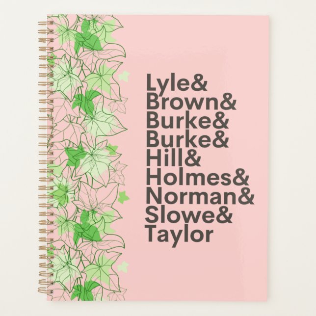 Agenda Los fundadores (Anverso)