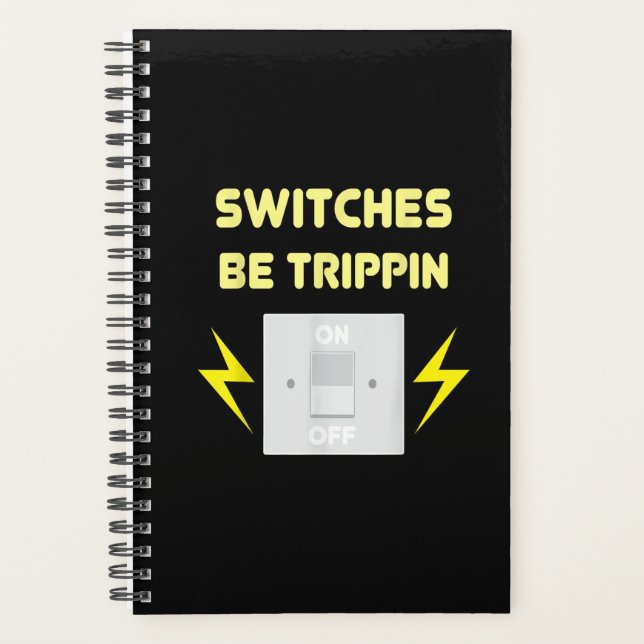 Agenda Los interruptores se trippin - Regalo eléctrico (Anverso)