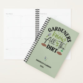 Agenda Los Jardines Conocen Toda La Suciedad Personalizad