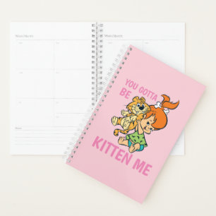 Agenda Los Picapiedra   Pebbles y su tigre