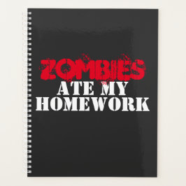 Agenda "Los zombies se comieron mi casa" muertos viviente