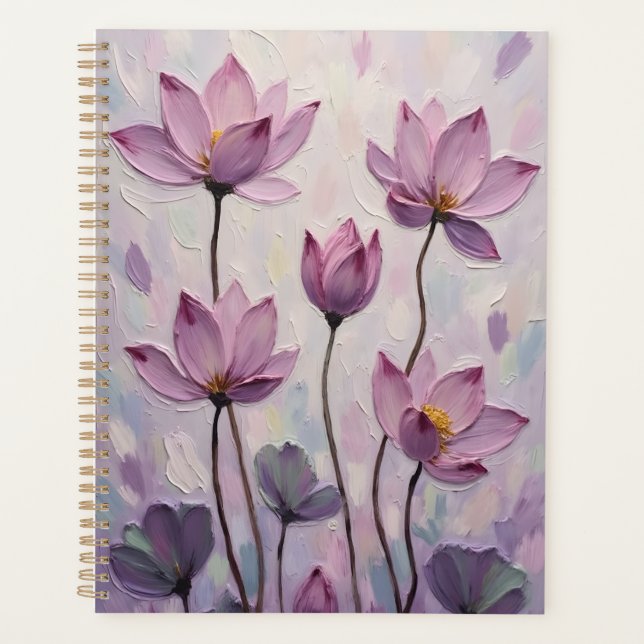 Agenda Lotus – Oil Painting (Anverso)