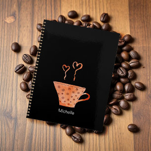 Agenda Love Coffee Mug Watercolor Monogramado