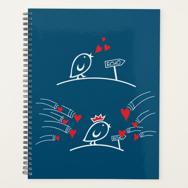 Agenda LOVE ECHO - Comic Birds Tweetlercools 2 (Anverso)