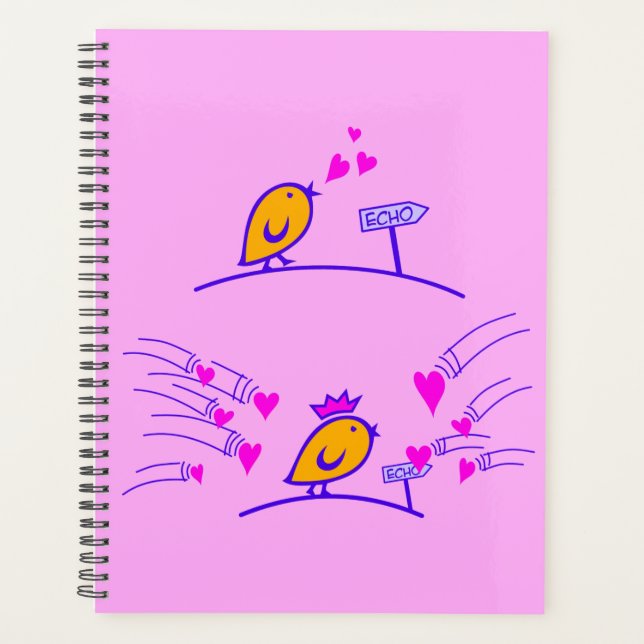 Agenda LOVE ECHO - Comic Birds Tweetlercools 3 (Anverso)