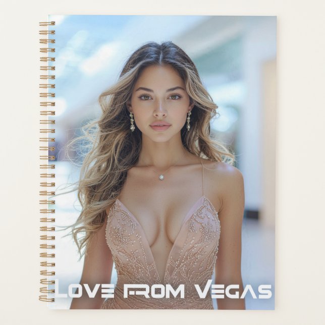 AGENDA LOVE FROM VEGAS (Anverso)