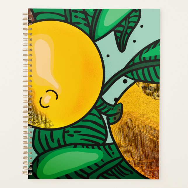 Agenda Lovely Lemons  Planner (Anverso)