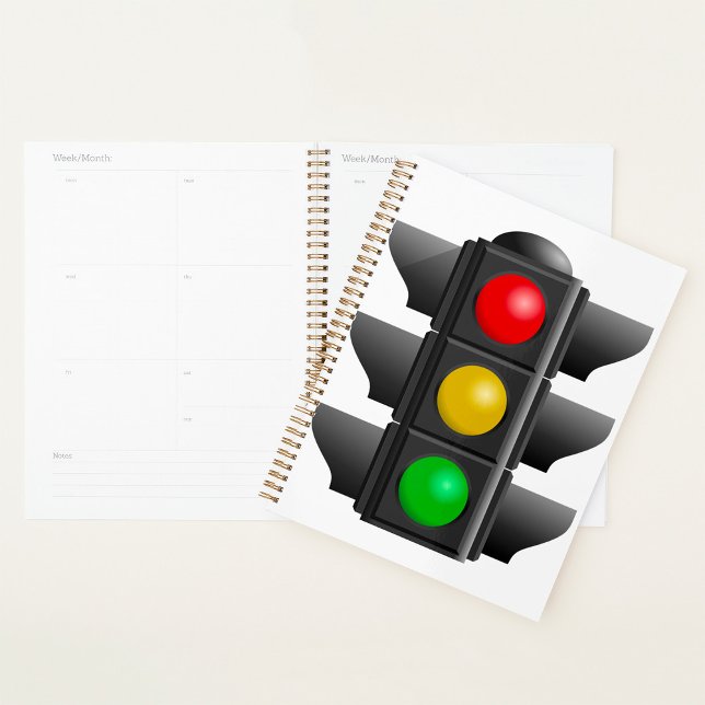 Agenda Luces de Tráfico Rojo Amarillo Verde Señal (Subido por el creador)