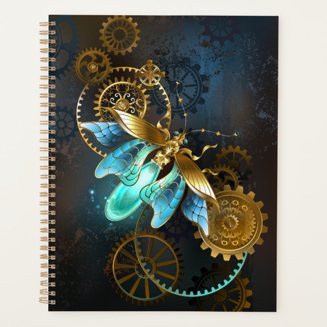 Agenda Luciérnaga de Steampunk (Anverso)