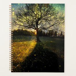 Agenda Luciérnagas mágicas paisaje de ensueño