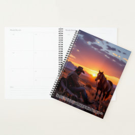 Agenda Lucky Horseshoe Calendar