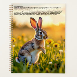 Agenda Lucky Rabbit Foot Calendar