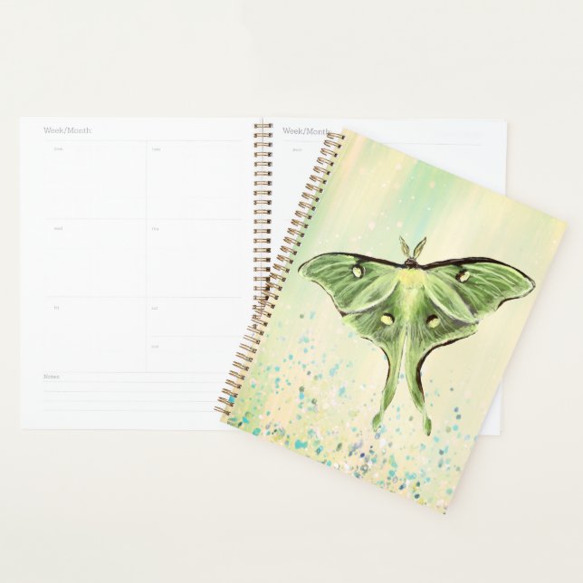 Agenda Luna Moth Planner (Demostración)