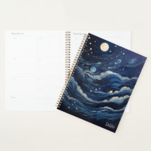 Luna y estrellas personalizadas