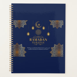Agenda Luz de Linterna Elegante Saludo de Ramadan