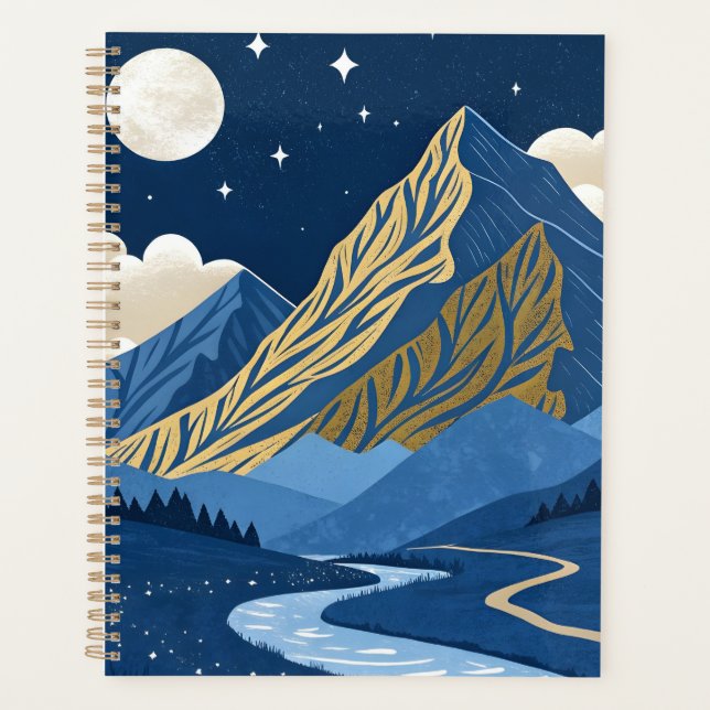 Agenda Luz de Luna de Montaña (Anverso)
