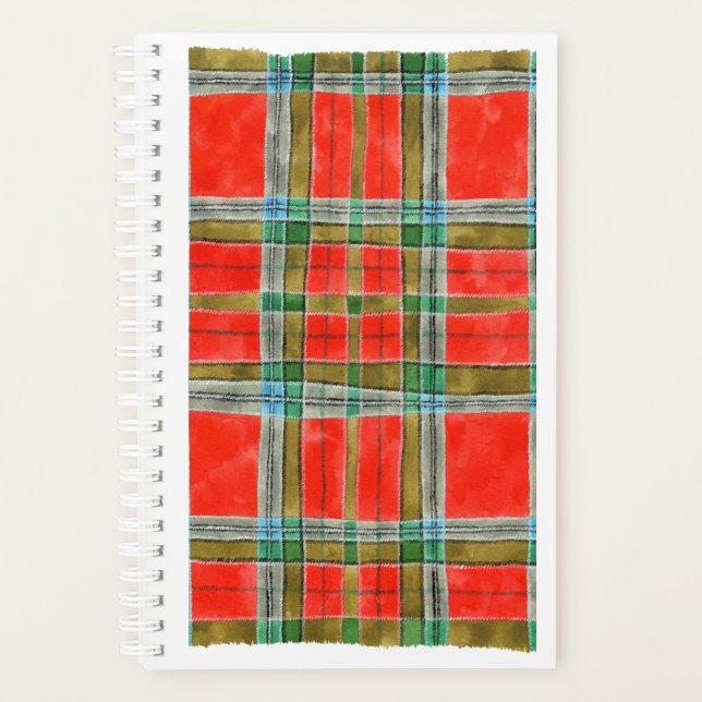 Agenda MAC BAIN TARTAN 5.5x8.5 Planner / Calendario (Anverso)