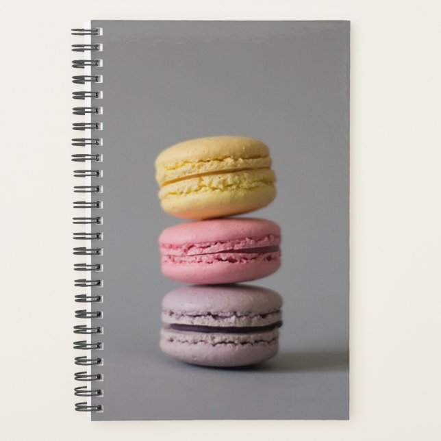 Agenda Macarones de Sweet Tret | Alimentos (Anverso)