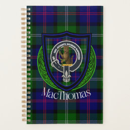 Agenda MacThomas Scottish Clan Tartan & Crest