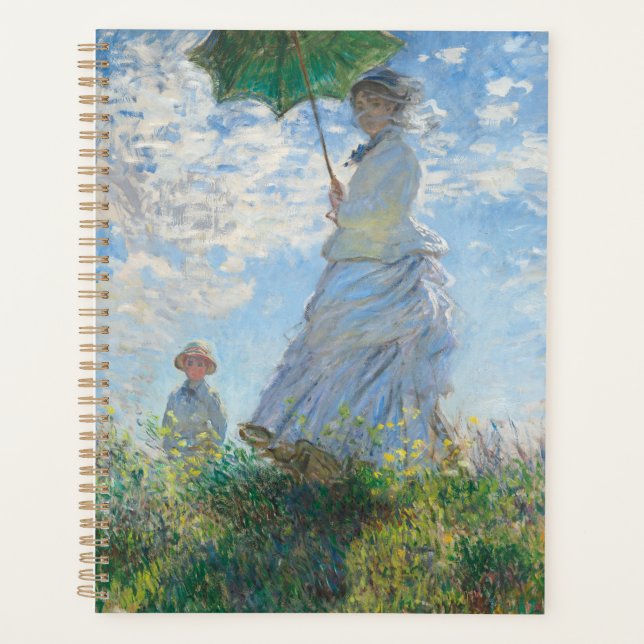 Agenda Madame Monet and Her Son by Claude Monet (Anverso)