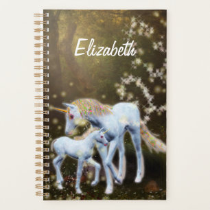 Agenda Madre y bebé unicornio