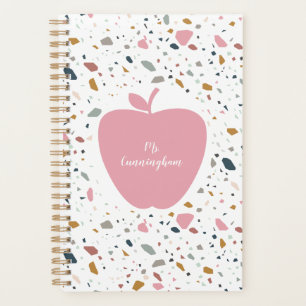 Agenda Maestra de Apple Rosa Terrazzo