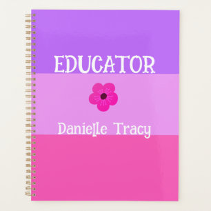 Agenda Maestra de colores de primavera de Bonito Pastel