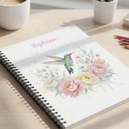 Agenda Maestro Agradecimiento Colibrí Floral Botánico