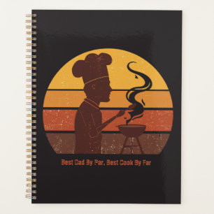 Agenda Maestro de la Parrilla Personalizado Papá Retro At