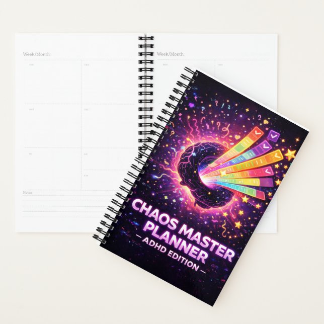 Agenda Maestro del Caos Neurodivergente - Edición TDAH  (Demostración)