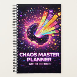 Agenda Maestro del Caos Neurodivergente - Edición TDAH 
